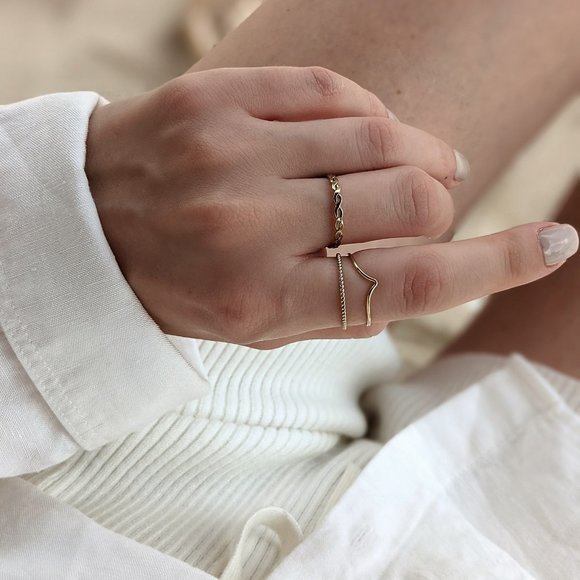 Chevron Ring - Picture 4 of 4